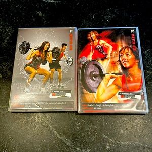 Les Mills Bodypump DVDs Instructor set, Release 71 & 72